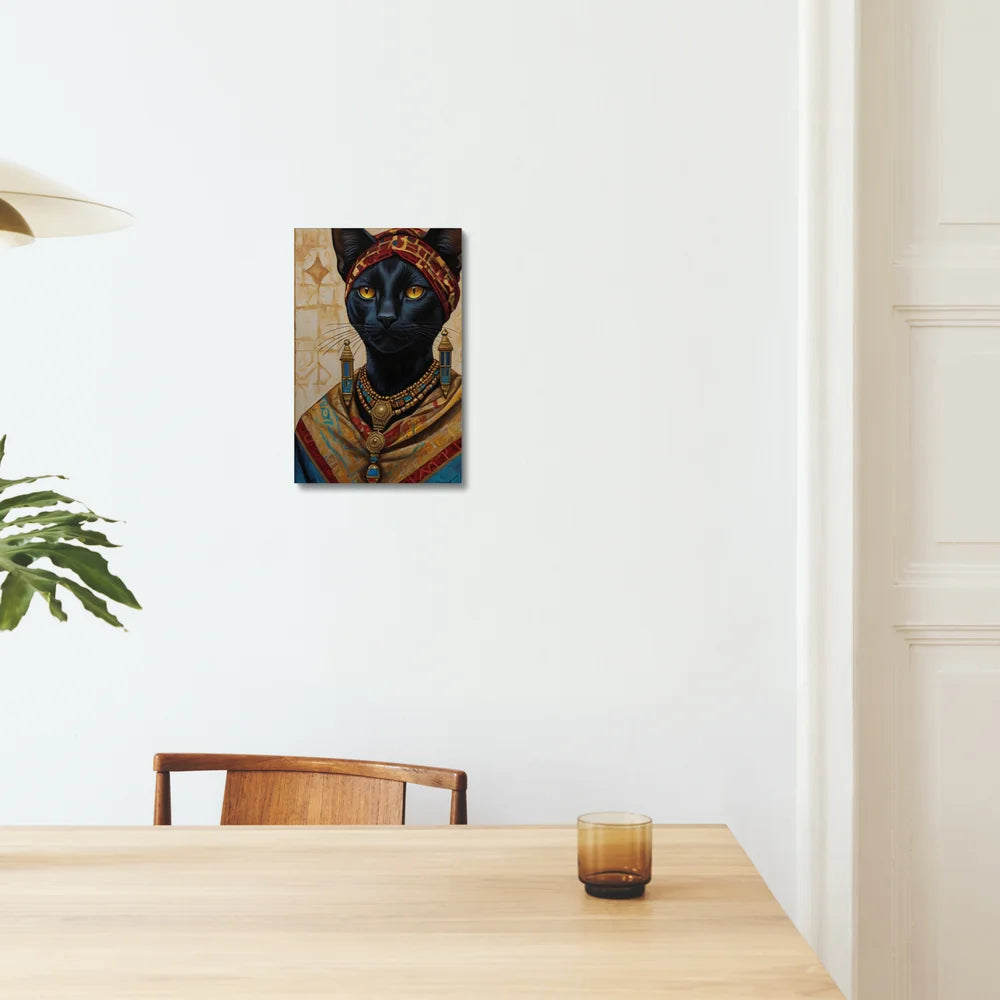 Crowned in Culture: The Tribal Cat